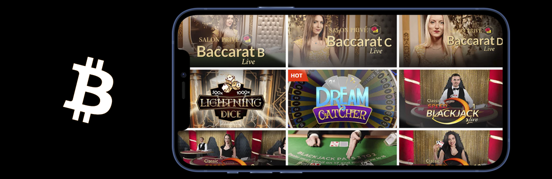 best bitcoin live casino