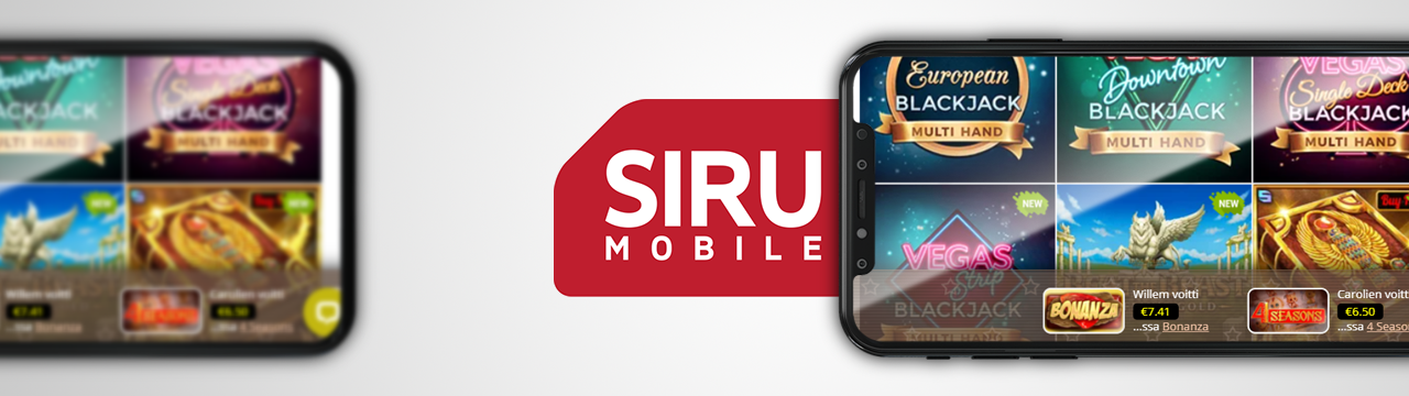 Paras talletusmenetelmä ja parhaat pelit Siru Mobile Casinolla