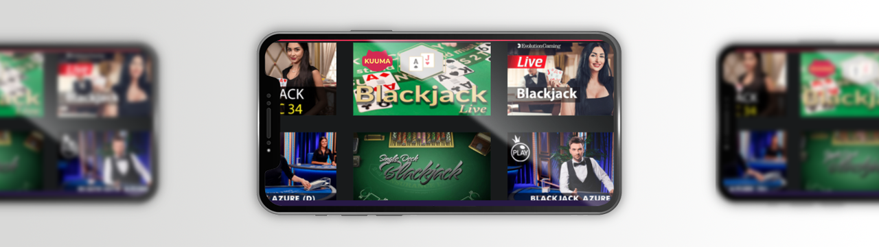 Black jack peli live-kasinolla mobiililaitteilla suomalaisille