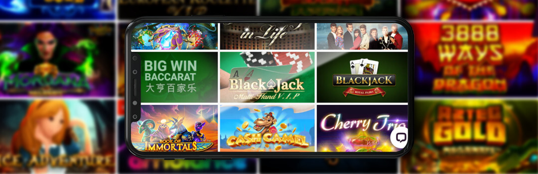 mobile casino test