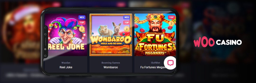 Bestes mobiles Online Casino der Schweiz - Woocasino