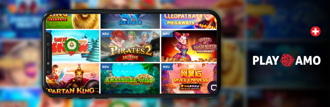 Beste Slots im Playamo Casino auf dem Handy