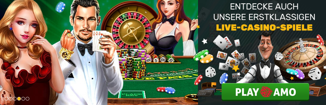 Beste Live Dealer Spiele im Playamo Casino für Schweizer