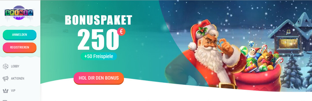 Bestes Online Casino mit grosszügigen Spinia Casino Bonusangeboten