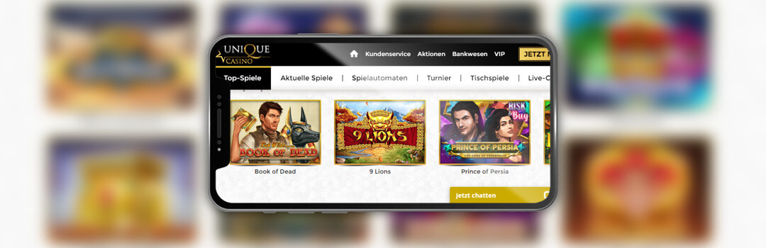 die besten Spiele im Unique Casino