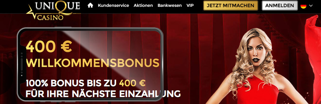 bestes Casino der Schweiz - Unique Casino