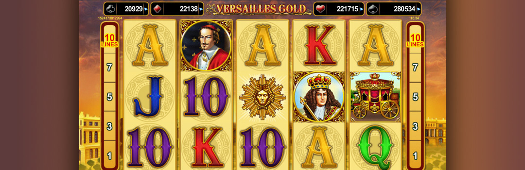 spielen Sie Versailles Gold Slot in der Schweiz